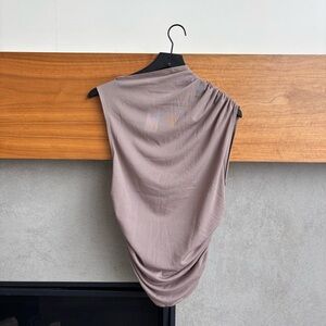 NWT Abercrombie & Fitch Asymmetric Mesh Top, Size L